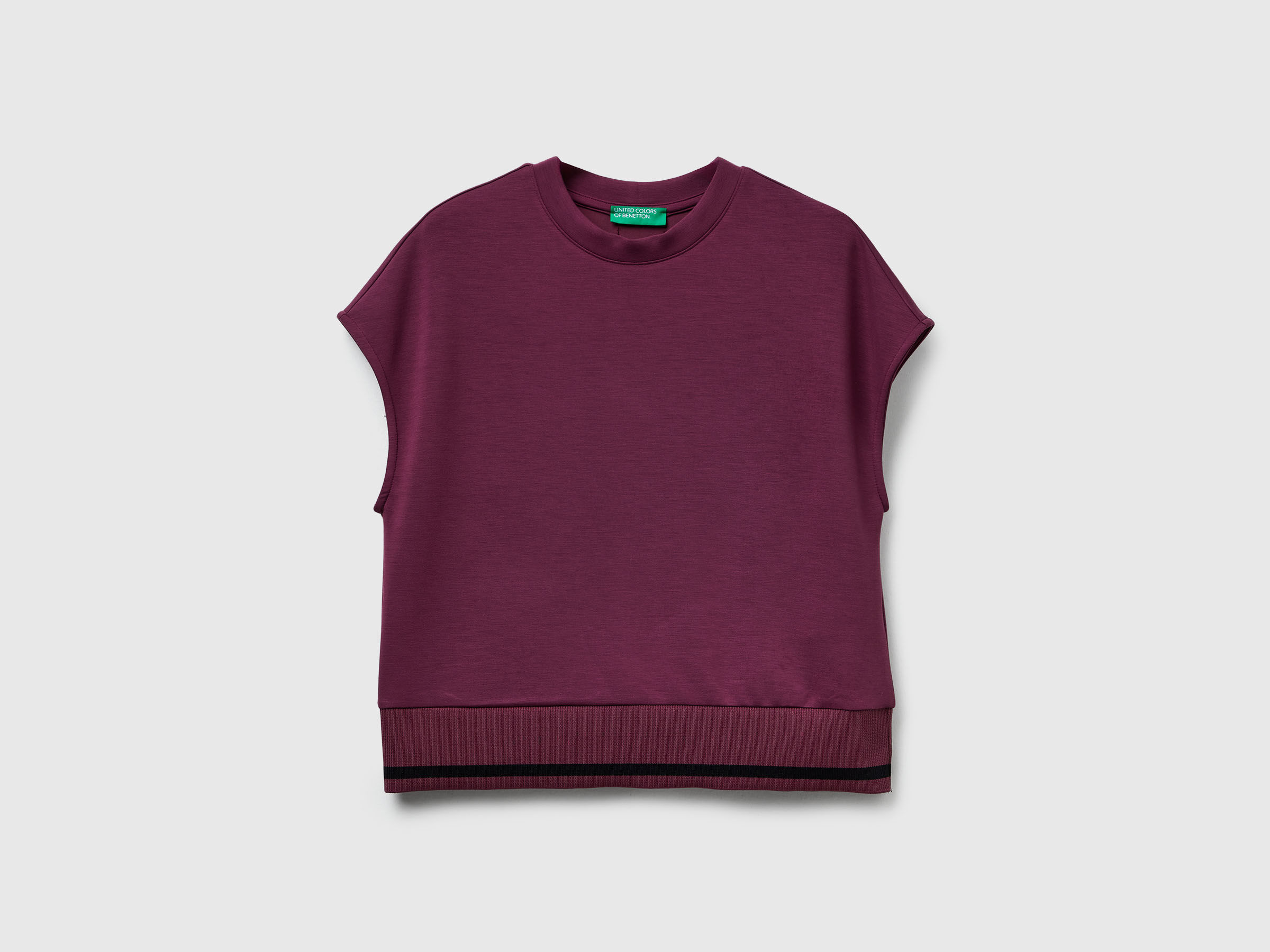 SLEEVELESS SWEATER Women image number 5